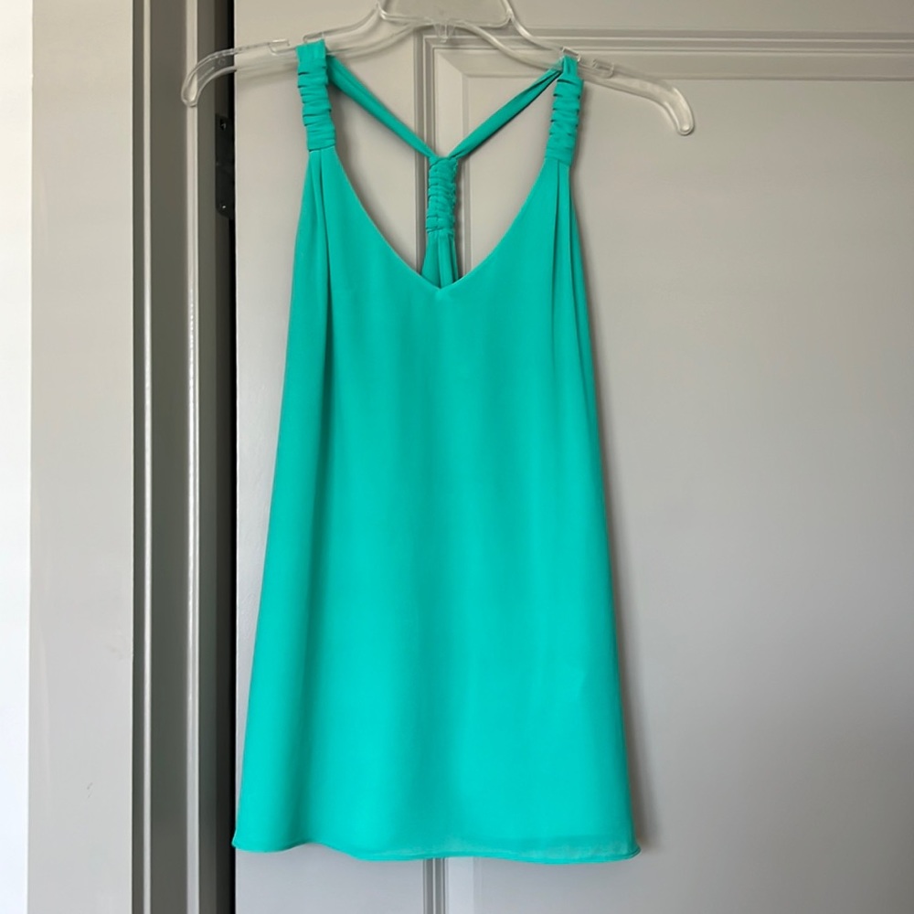 Teal blouse / tank